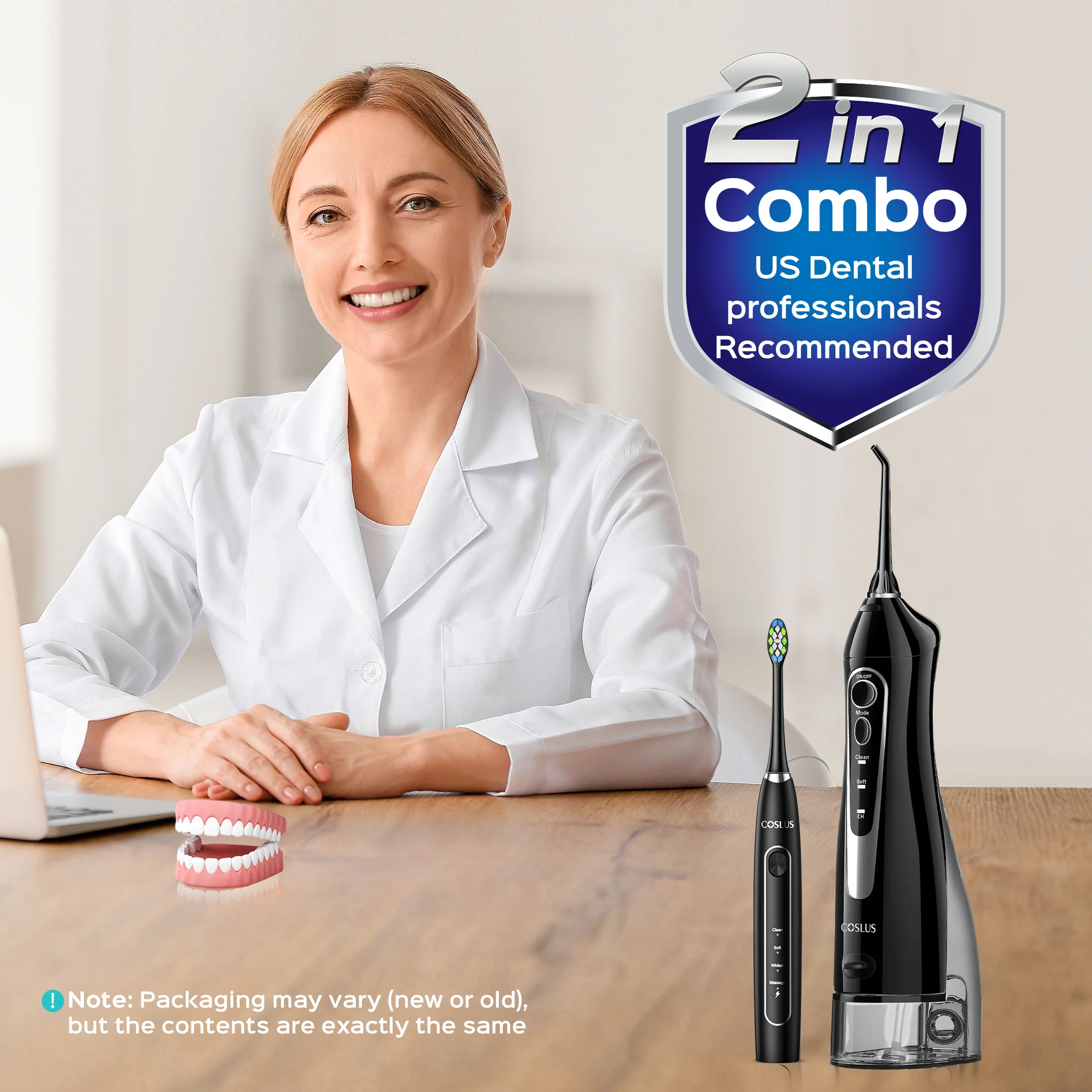 COSLUS C20&C41 Electric Toothbrush Set - Image 5