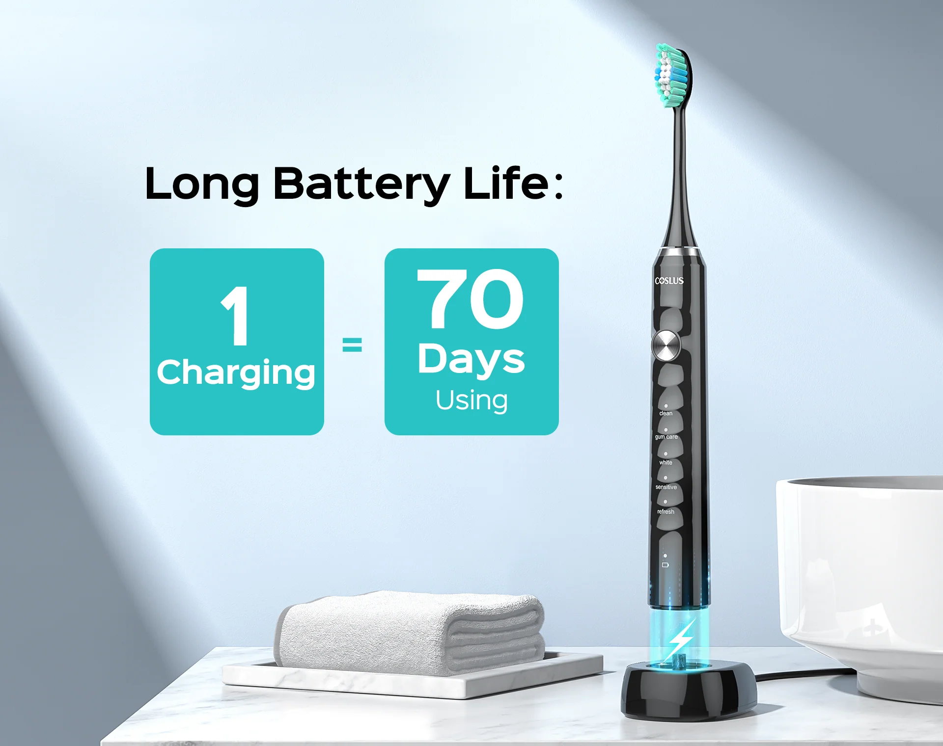 COSLUS C40 (DY-108 Pro) Electric Toothbrush - Image 6