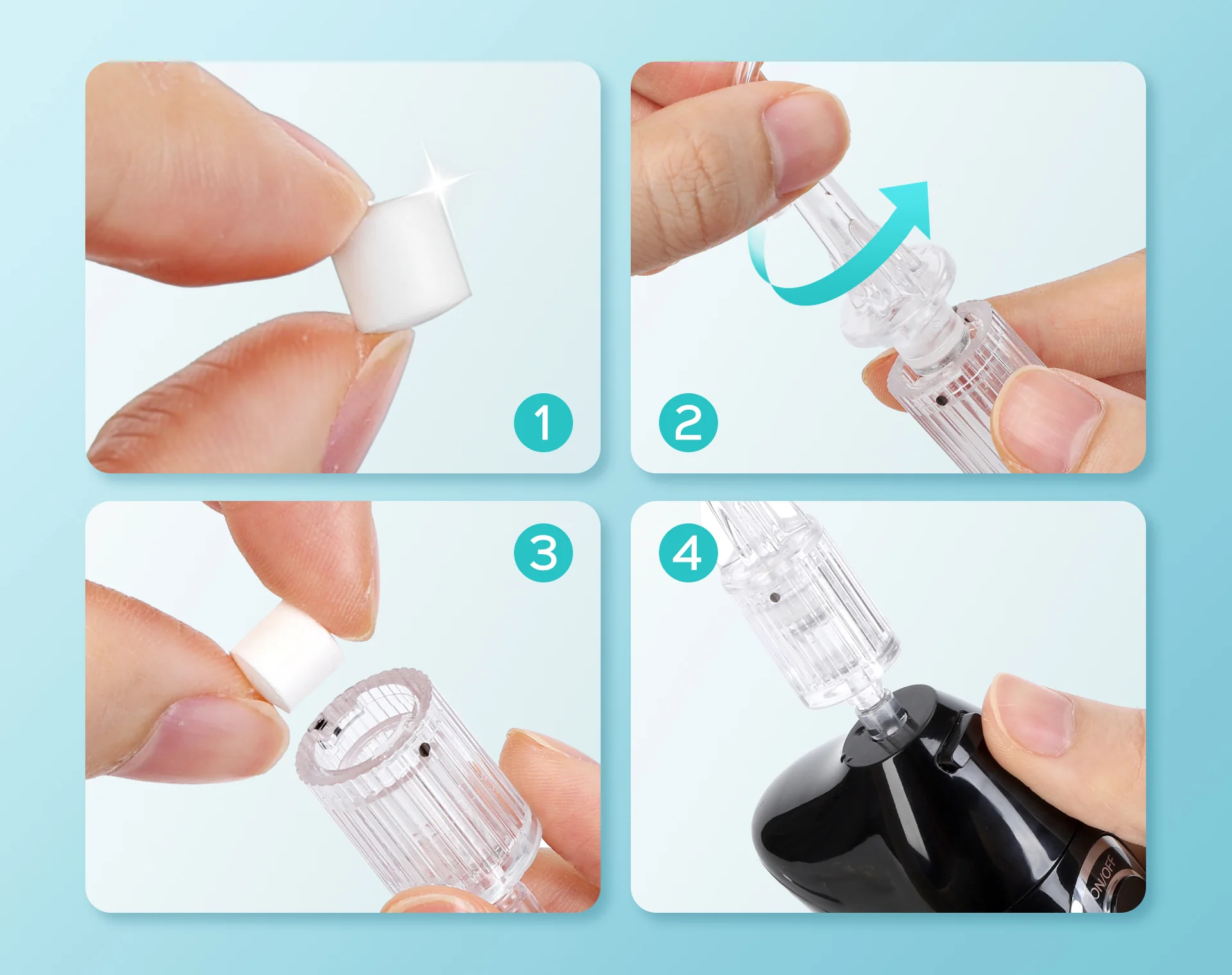 W40 (WFP16)Water Flosser Tip Replacement Heads - Image 8